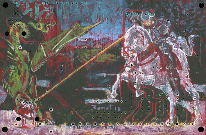 Electropintura, Circuitos grasos