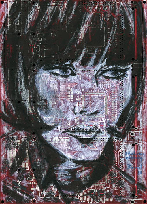 Electropintura, Circuitos grasos