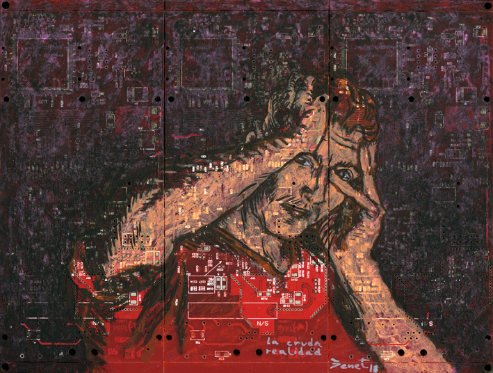 Electropintura, Circuitos grasos