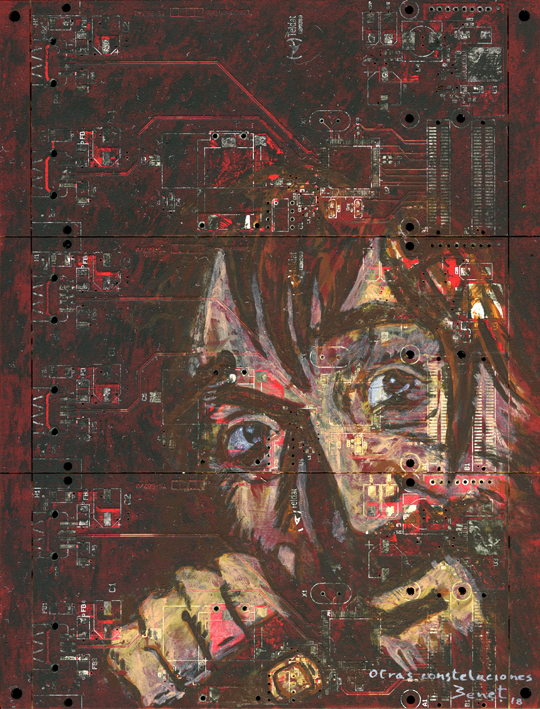 Electropintura, Circuitos grasos