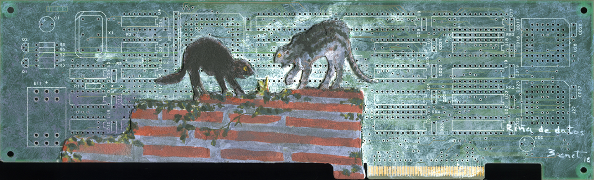 Electropintura, Circuitos grasos