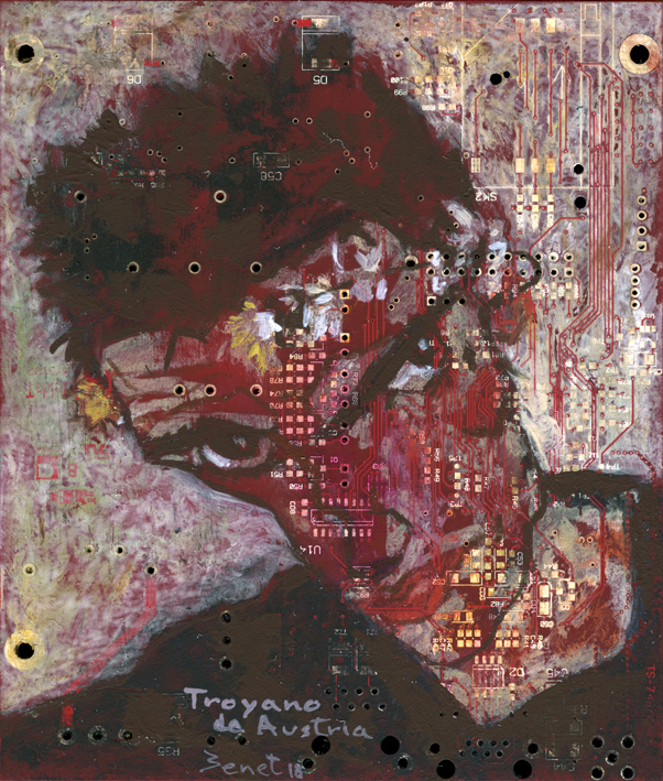 Electropintura, Circuitos grasos